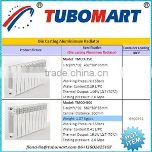 Aluminium Die Casting Radiator for Room Radiator Heating System thumbnail-2