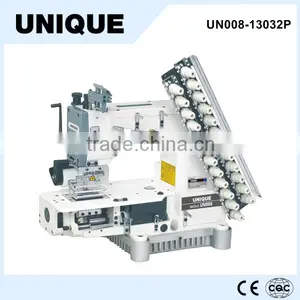 Siruba VC008-13032P 12-needle With 13-needle Gauge Set 1/8" Gauge Double Chainstitch Machine Multi Needle Sewing Machines thumbnail-1