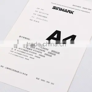 SINMARK Matte Surface 64mm*34mm Sticker Paper Printing Paper thumbnail-5