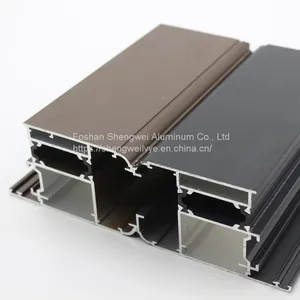 Aluminium Profiles Factory Custom Aluminum Alloy Extrusion Profiles Thermal Break Windows & Doors thumbnail-1