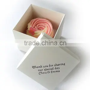 2016 Newest Design And Cheapest Factory Price Kraft Paper Cupcake Box thumbnail-6