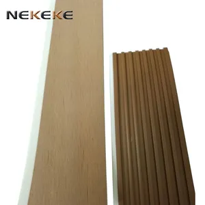 Teak Color White Strips Marine Boat Yacht Floor PVC Decking Outdoor Without Caulking Pvc Decking Price thumbnail-2