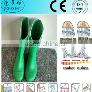 China Factory Rain Shoes /safety Pvc Rain Shoes thumbnail-1
