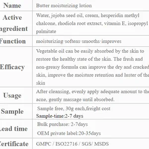 Butter Moisturizing Lotion thumbnail-4