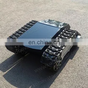 Wireless Remote Control Tank Car Chassis Robotic Platform for Robot Development thumbnail-1