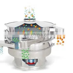 Grain Flour Soy Milk Filter Rotary Vibrating Screen Machine thumbnail-3