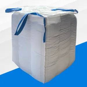 PP 1000kg Big 1 Ton 1.5 Ton Jumbo Bags PP Woven FIBC Coffee Been Big Bag 1500 Kg Jumbo Sling Packaging Bag thumbnail-1