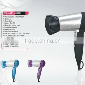 1400W Mini Portable Hotel Hair Dryer thumbnail-2