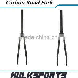 High-end Road Bike Carbon Front Fork 3k/ud Bicycle Disc-brake Fork 370mm Carbon Road Fork thumbnail-1