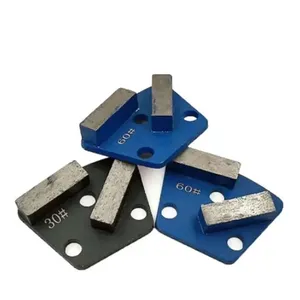 Trapezoid Metal Bond Diamond Grinding Plates Grinding Discs for Stone Concrete Floor thumbnail-5