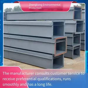 Air Conveying Chute B400 Pneumatic Inclined Chute Conveyor Powder Cement Conveying Chute Perforated Plate Air Permeable Cloth thumbnail-2