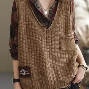 Women's Sweater Vest thumbnail-2