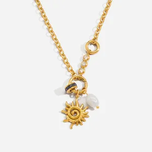 Scratch Resistant Stainless Steel Necklace With Titanium Nitride Barrier thumbnail-4