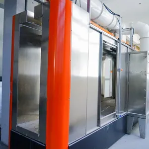 Powder Spray Booth for Metal Fabrication and Automotive Part Finishing thumbnail-2