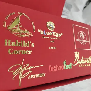 Metal Logo Transfer Label UV Sticker Custom Logo Waterproof UV Transfer Sticker thumbnail-1