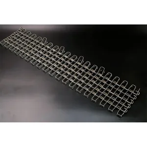 Corrosion-resistant Stainless Steel Trapezoidal Wire Mesh Conveyor Belt thumbnail-4