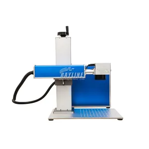 Split Type Fiber Laser Marking Machine Separate Control Unit and Laser Head for Metal Stainless Steel Plastic Coding Equipment Factory Direct thumbnail-1