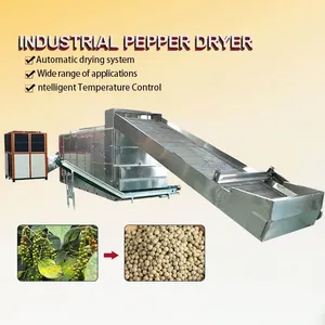 Commercial Automatic Spices Dryer Machine Green Pepper Black Peppercorn Chili Dehydrator Drying Processing Equipment EPC thumbnail-1
