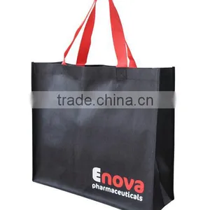 Customized Top Quality Black Non-woven Bag thumbnail-1