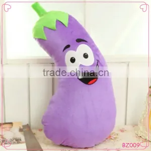 Vegetables Purple Eggplant Pillow Cute Plush Pillow Fashion Baby Toys thumbnail-1