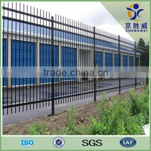 High Security Wrought Iron Fence With Spear Top thumbnail-1