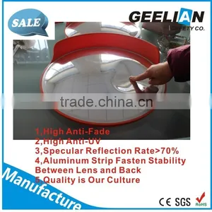 30cm 45cm 60cm 80cm 100cm 120cm Round Plastic Unbreakable Acrylic Convex Mirror thumbnail-1