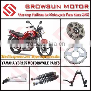 Yam. YBR125 Motorcycle Parts/Rear Sprocket, Rear Shock Absorber, Foot Rest thumbnail-1