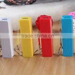Single Battery 2000mah Colorful Plastic Cube Power Bank thumbnail-1