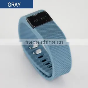 TW64 Bluetooth 4.0 Pulsera Inteligente Passometer Bracelet Sleep Fitness Activity Tracker Call Reminder Smart Band thumbnail-1