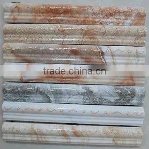4x30cm Inkjet Relief Border Tiles With New Design thumbnail-1