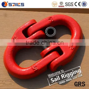 High Strength US Type Drop Forged Grade 80 Alloy Steel Connecting Link thumbnail-1