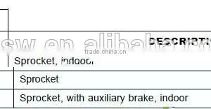 Escalators Spare Parts/Handrail Main Diving Gear/ XAA26170S thumbnail-3