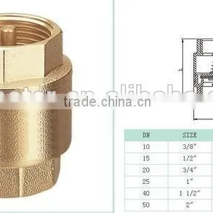 Brass Non Return Check Valve thumbnail-3