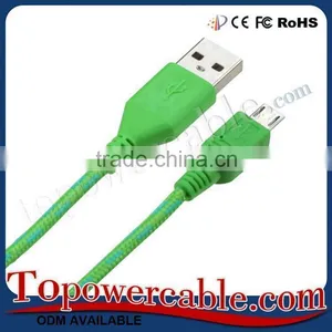 Bulk Buy From China Round Shaped Braided Nylon Mobile Data Cable thumbnail-5