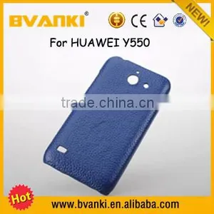 Accessories For Mobile Hanger Genuine Leather Cell Phone Flip Cover Case For Huawei Ascend Y550 Waterproof Stand Phone Case thumbnail-1