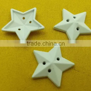 22mm Star Shape 3 Holes Metal Sew-on Button For Kidswear -- MS6055 thumbnail-5