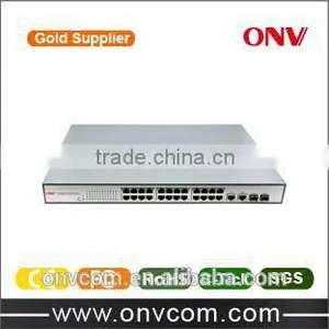 24-PORT 10/100 POWER MANAGED OVER ETHERNET SWTICH WITH 24-PORT POE thumbnail-1