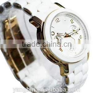 Silicon Band Luxury Comfortable Wear Lady Watch Made in China Factory thumbnail-4