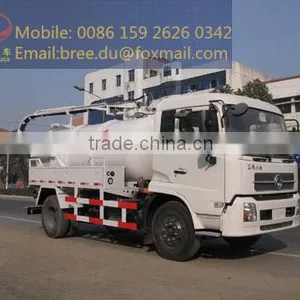 Hot Sale Chinese 3 Ton Sewage Suction Truck thumbnail-1