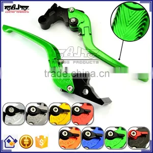 BJ-LS-008 High Performance CNC Folding Motorcycle Hand Brake Lever for Yamaha YZF R6 thumbnail-1