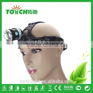 LED Fishing Light CRE E XM-L T6 LED Focus Headlight Headlamp 2000LM Zoomable Adjustable Light for Camping Hiking + Car Charger thumbnail-2