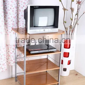 4 Tiers Metal TV Rack,TV Trolley,TV Stand (BJ-TS204) thumbnail-1