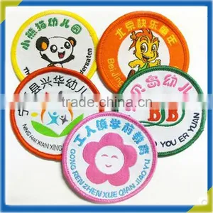 Custom Logo With Security Uniform Name Round Patches thumbnail-1