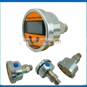 Battery Supply Back Mounted Digital Oil Pressure Gauge With Lcd Display thumbnail-3