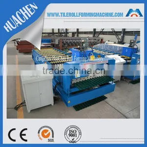 HOT SALE! China Fully Automatic Corrugated Sheet Metal Roof Making Machine thumbnail-1