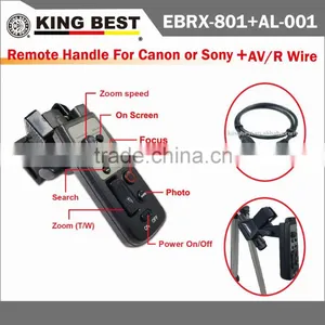 KINGBEST Remote Control of Tripod for Camcorder(LANC) and AV/R Wire /R Models LANC Wired Remote Control thumbnail-1