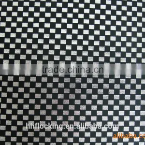 Knitted Polyester Print Flock Fabric for Upholstery thumbnail-4