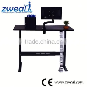 Contemporary Glass Standing Desk Factory Wholesale thumbnail-1
