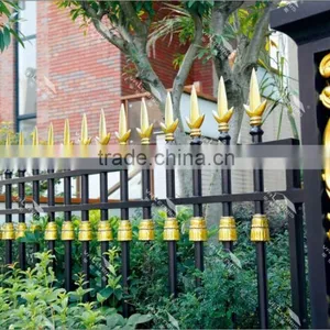 China Power Coated Decorative Aluminum Garden Fence for Villa thumbnail-6