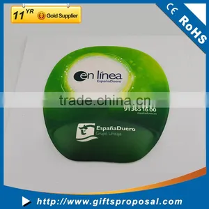 Silicon Mouse Pad With Gel Wrist Comfort Soft Support PC Notebook Laptop thumbnail-3